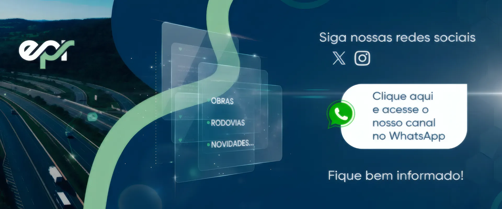 Acesse o nosso canal do Whatsapp